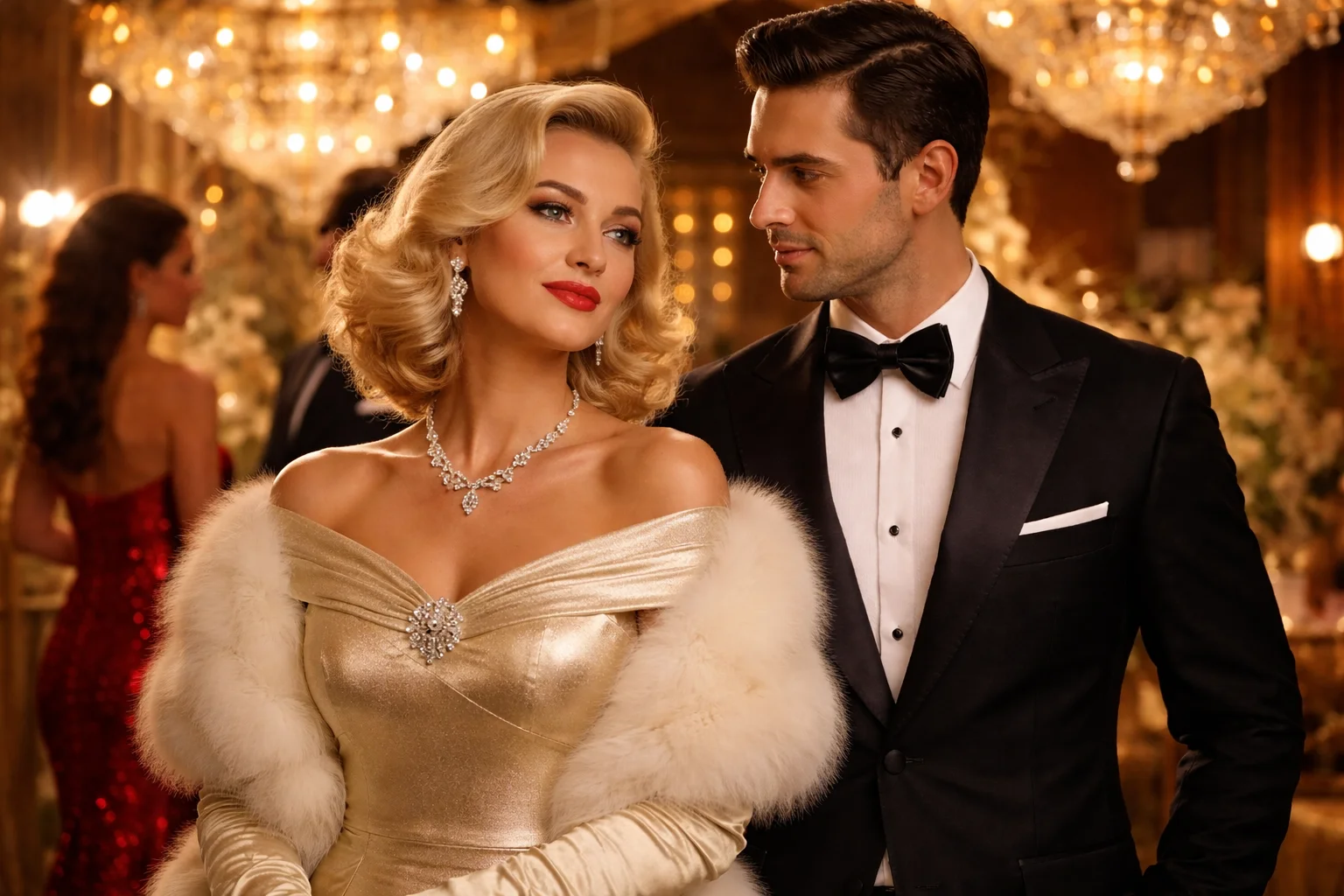 Old Hollywood Dress to Impress