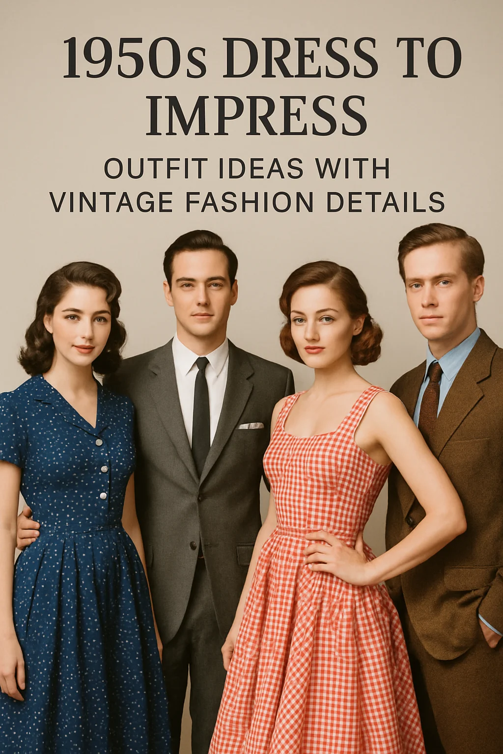 1950s dress to impress