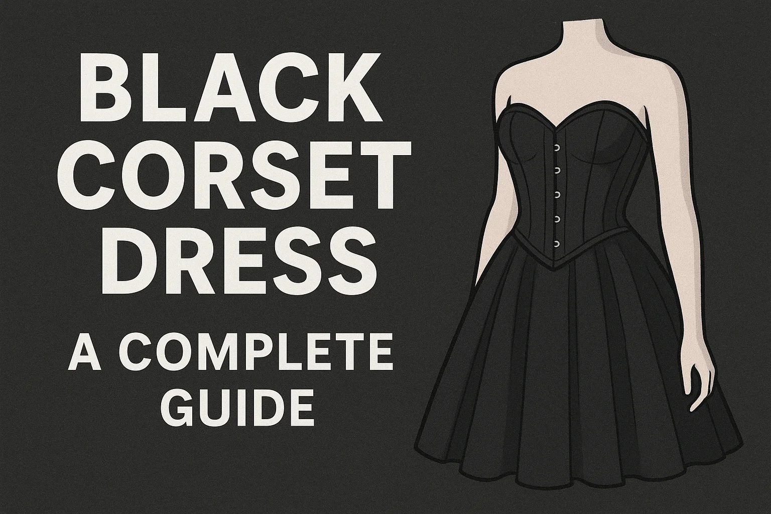 Black Corset Dress