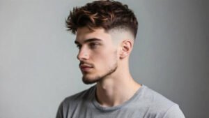 Layered French Crop with Low Fade 
