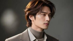 Tapered Layered Medium Hair Men