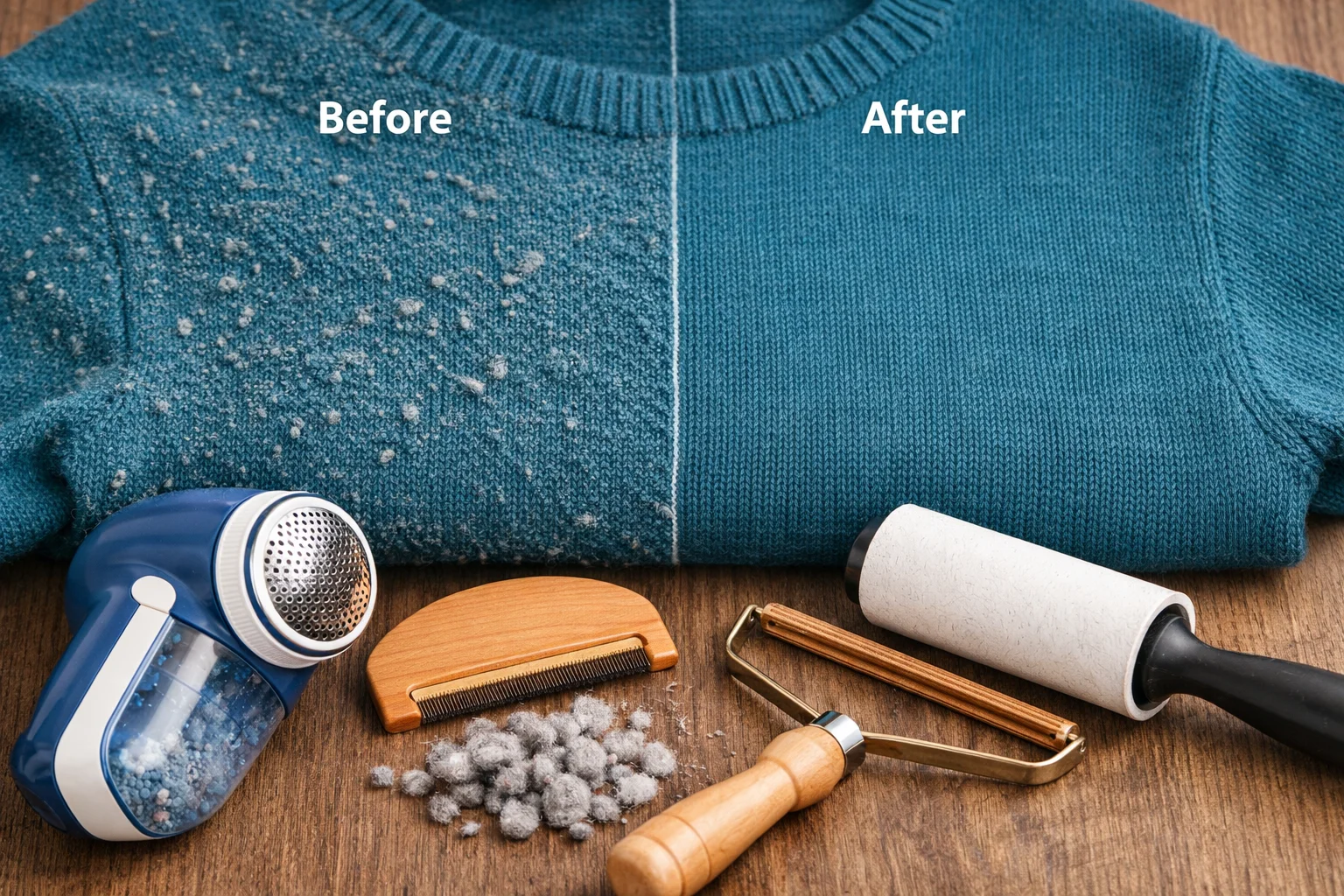 how to remove pilling from clothes